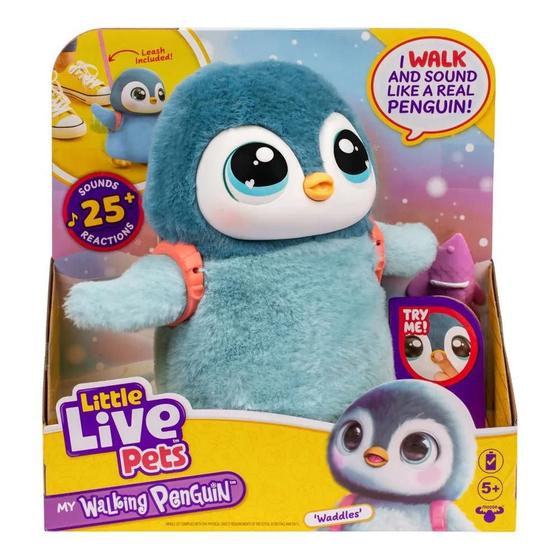 Imagem de Pelúcia Meu Pinguim Little Live Pets - Fun F0172-6