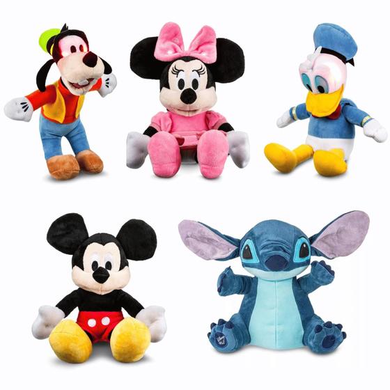 Imagem de Pelúcia Mickey e Seus Amigos 30cm - Modelos Sortidos - Multikids