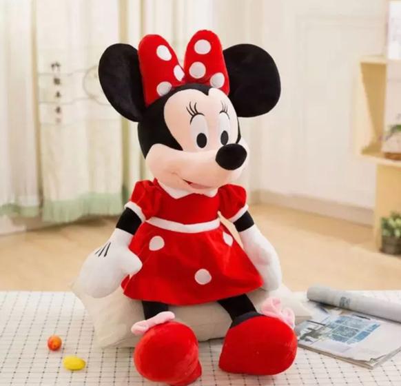 Imagem de Pelúcia Mickey/minnie Mouse Plush De 40/25 CM Musical