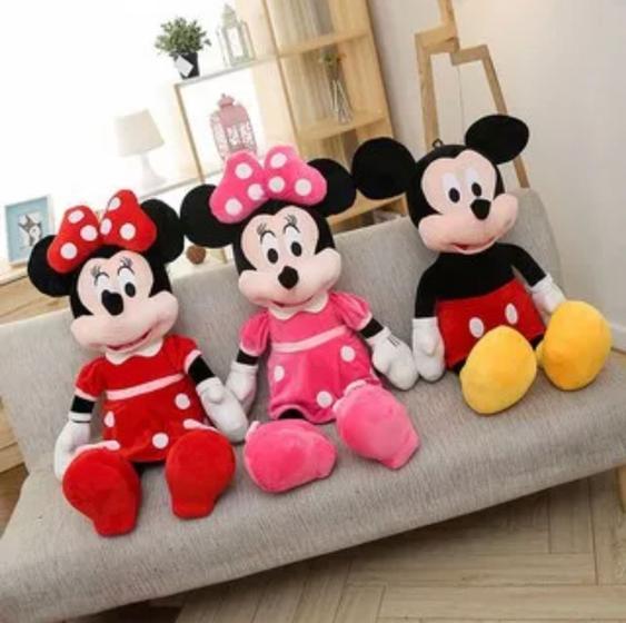 Imagem de Pelúcia Mickey/minnie Mouse Plush De 40/30cm