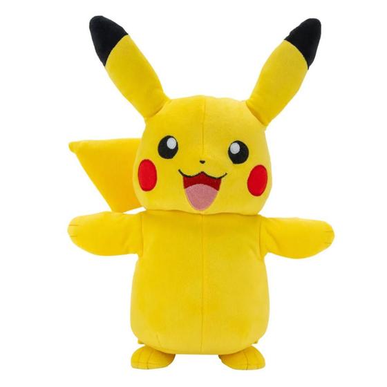 Imagem de Pelúcia Pikachu 30 Cm Com Luz e Som Luxo Sunny - 2613