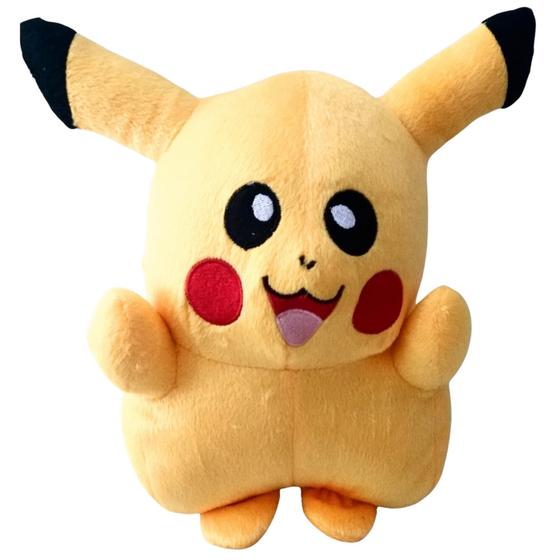 Imagem de Pelúcia Pikachu Amarelo 30cm