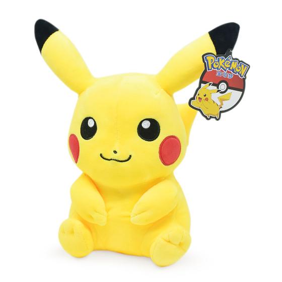 Pelúcia Pikachu Pokémon Grande 25cm - Pronta Entrega - Aoger - Pelúcia ...