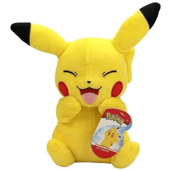 Imagem de Pelúcia Pokémon Pikachu 20 cm Fofo Original Colecionável