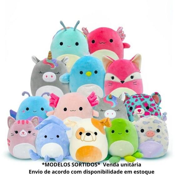 Imagem de Pelúcia Squishmallows 20 cm Modelos Sortidos - Sunny