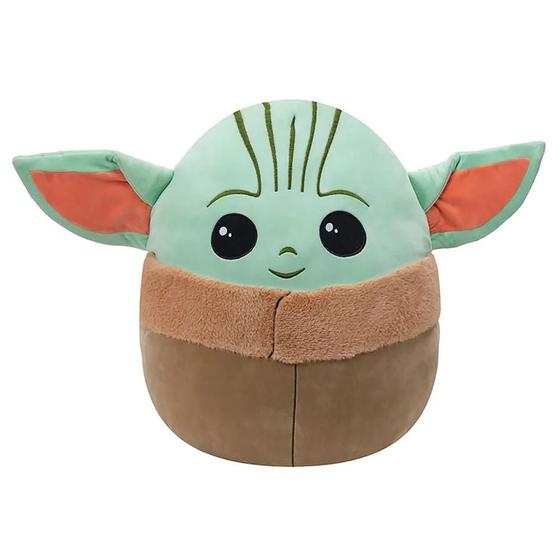 Imagem de Pelúcia Squishmallows Star Wars Baby Yoda 25cm Disney Sunny