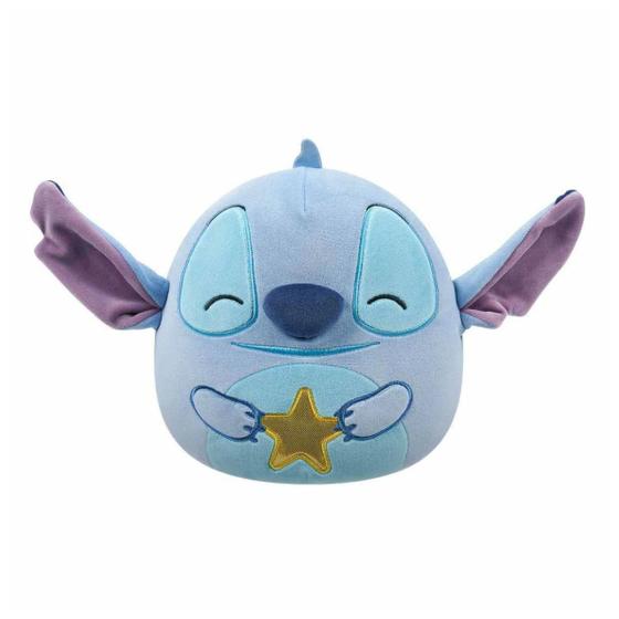 Imagem de Pelúcia Stitch Squishmallows Estrela 20Cm Azul Plush Sunny