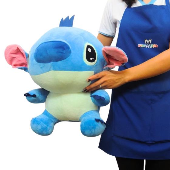 Imagem de Pelúcia Stitch Tamanho Grande 40cm Material Hipoalergênico