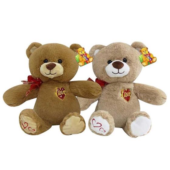 Imagem de Pelucia urso love 27cm f1731 fizzy(e)