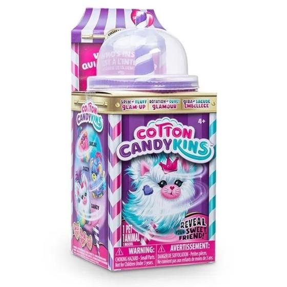 Imagem de Pelúcias Cotton Candykins Bichinho Surpresa Com Cheirinho e Acessorios - Multikids