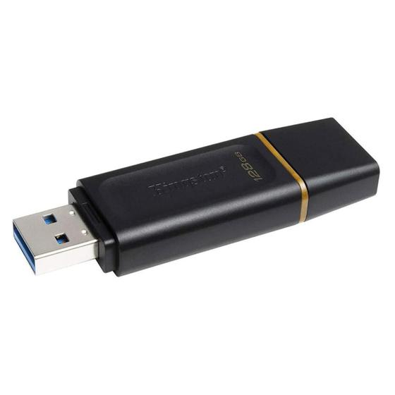Imagem de Pen Drive 128Gb Kingston Data Traveler Exodia 128Gb USB 3.2 Super Rápido Original