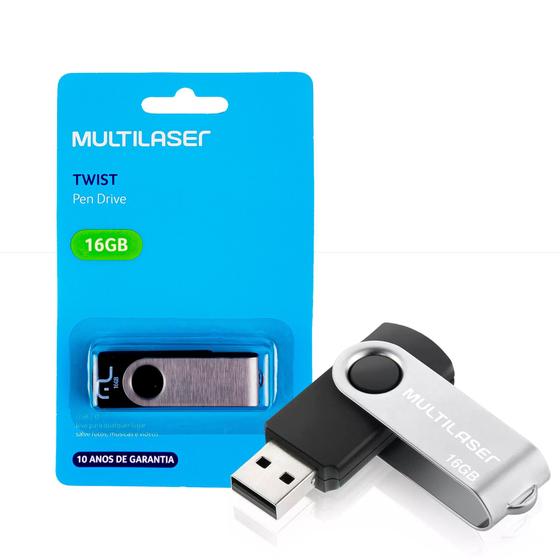 Imagem de Pen Drive 16GB Multilaser - Twist 2