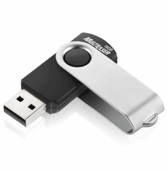 Imagem de Pen Drive 16gb Twist 2 Pd588 Multilaser - Un