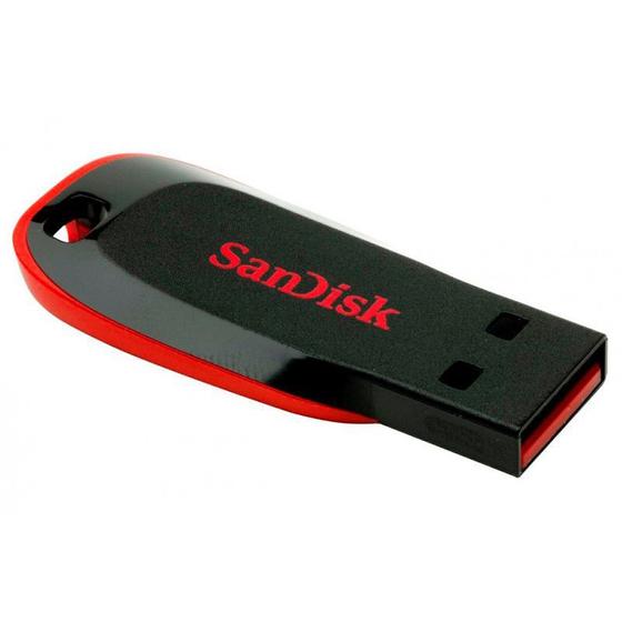 Pen Drive 32 GB Sandisk Cruzer Blade Z50 Menor preço em Pen Drive 32 GB Sandisk Cruzer Blade Z50