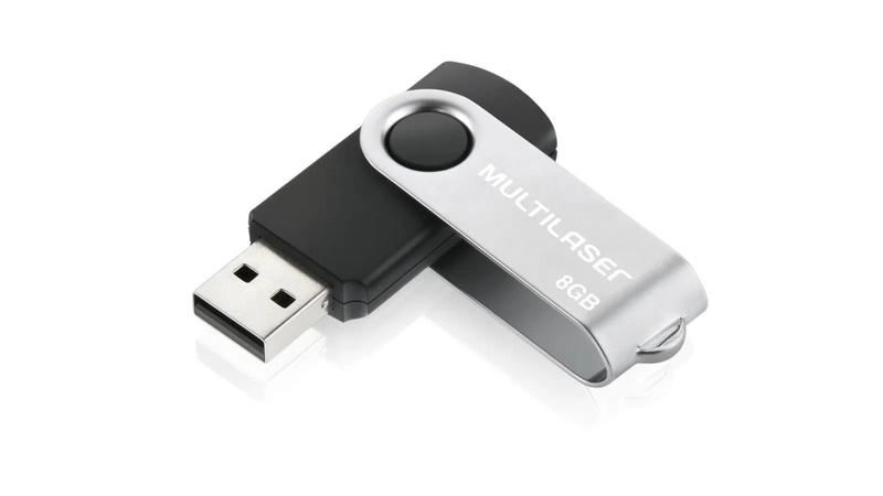 Pen Drive 4,8,16,32, 64GB Twist Multilaser Menor preço em Pen Drive 4,8,16,32, 64GB Twist Multilaser