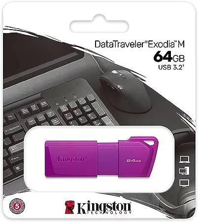 Imagem de Pen Drive 64GB Kingston KC-U2L64-7LP Exodia Purple