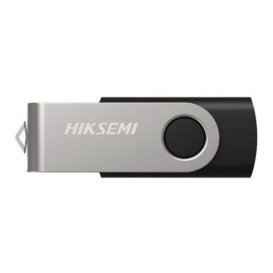 Imagem de Pen Drive Hiksemi Rotary 64Gb Usb 3.0 Preto E Cinza