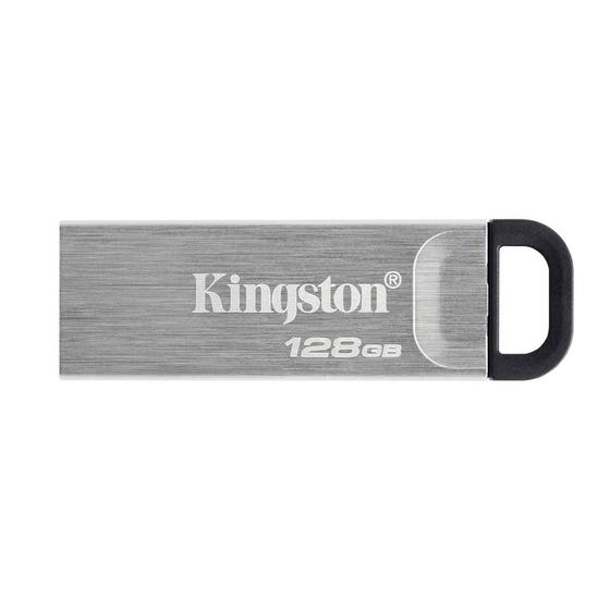 Imagem de Pen Drive Kingston 128GB DataTraveler Kyson, USB 3.2 Gen 1, Leitura de 200MB/s, Metal  - DTKN/128GB