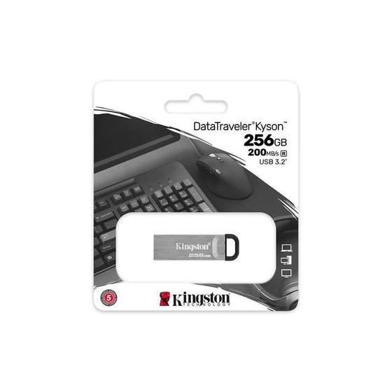 Imagem de Pen Drive Kingston 256GB DataTraveler Kyson