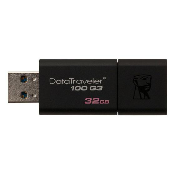 Imagem de Pen Drive Kingston DataTraveler USB 3.0 32GB - DT100G3/32GB