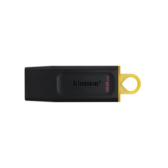 Imagem de Pen Drive Kingston Dtx 128gb Usb 3.2 Preto E Amarela Exodia