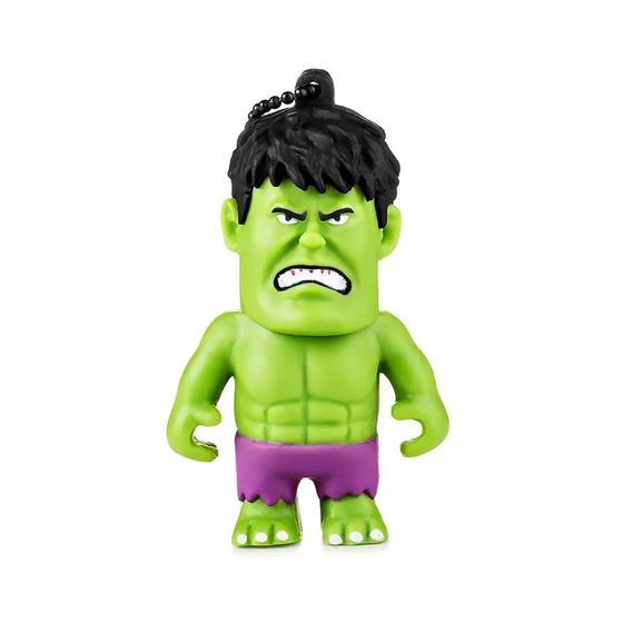 Imagem de Pen Drive Marvel Vingadores Hulk 8GB USB Multilaser PD081