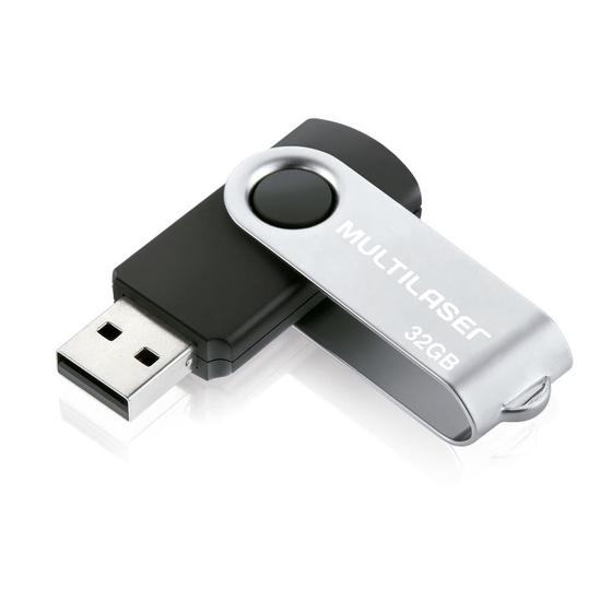 Imagem de Pen Drive Multi Twist USB 2.0 32GB Preto - PD589