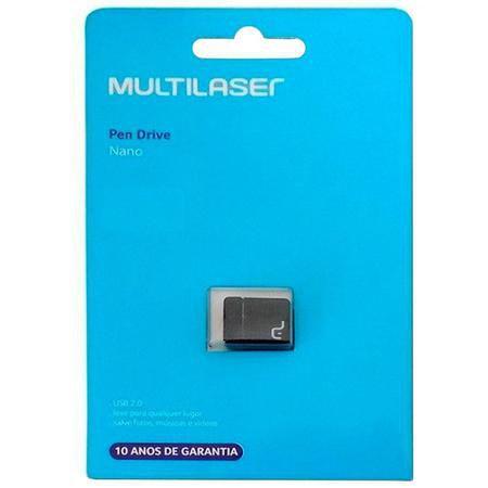 Imagem de Pen Drive Nano 8gb Pd053 Preto Multilaser