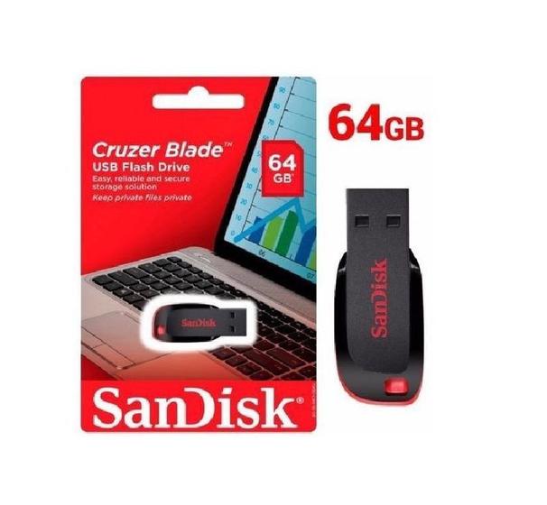 Imagem de Pen Drive Sandisk 64Gb Z50 Cruzer Blade