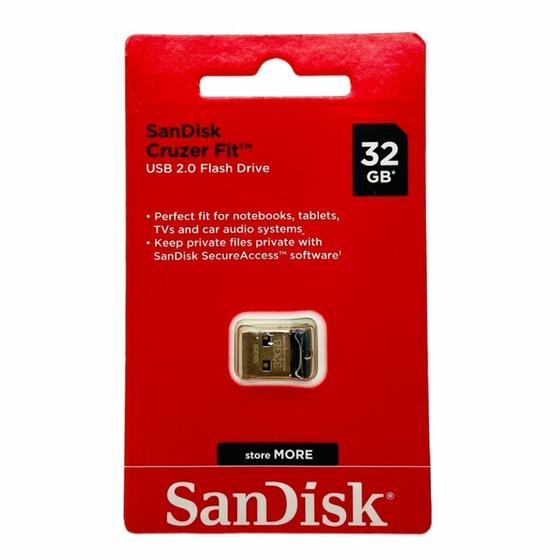 Imagem de Pen Drive SanDisk Nano 32GB Flash Drive