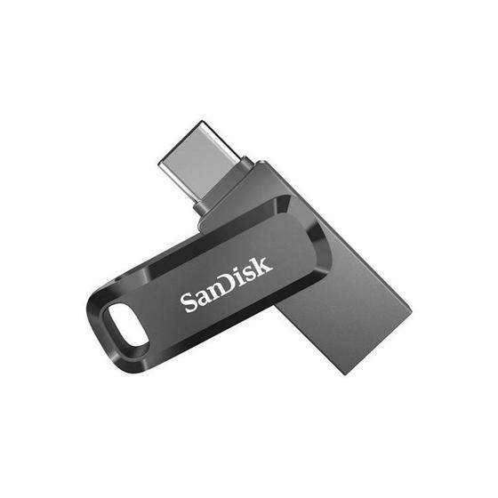 Imagem de Pen Drive Sandisk Ultra Dual Drive 256GB Tipo-C USB 3.0 - Preto