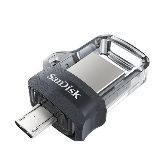 Imagem de Pen Drive Sandisk Ultra Dual Drive M3.0 64GB USB 3.0/Micro USB - SDDD3-064G-G46