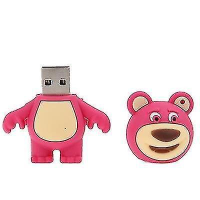 Imagem de Pen Drive USB 4GB em Formato de Urso Marrom - Acessório de Computador com Design Especial