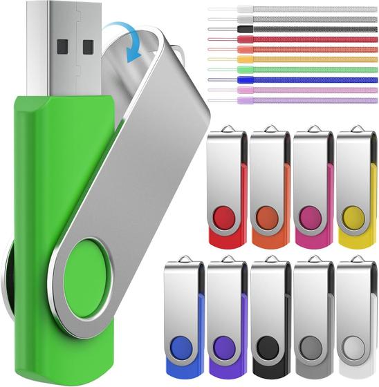 Imagem de Pen Drive USB FEBNISCTE 64GB - Pacote com 10 Unidades - USB 2.0