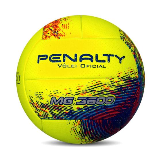 Imagem de Penalty Bola Vôlei MG 3600 XXI Amarelo/Laranja/Azul