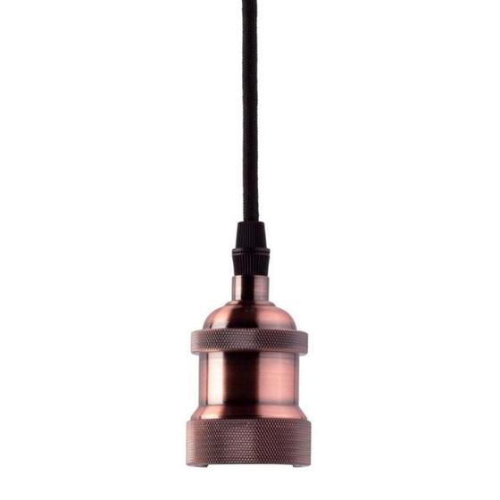 Pendente Alumínio Taschibra Dot Metal Indie Decor 1XE27 Cobre Menor preço em Pendente Alumínio Taschibra Dot Metal Indie Decor 1XE27 Cobre