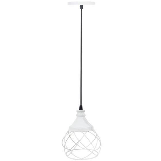 Imagem de Pendente Aramado Esfera Balonê Lustre Luminária Teto Regulável Sala Cozinha Industrial Agp Ilumini