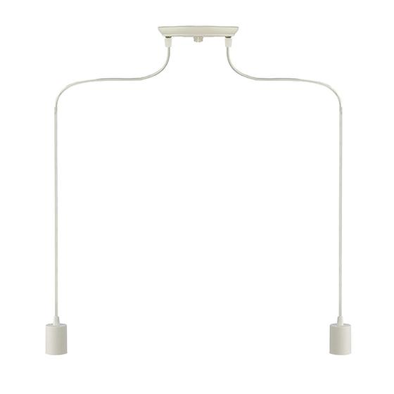 Imagem de Pendente Aranha Com 2, 4 E 6 Soquetes Termoplástico Luminária E-27 Com Desviador de Aluminio