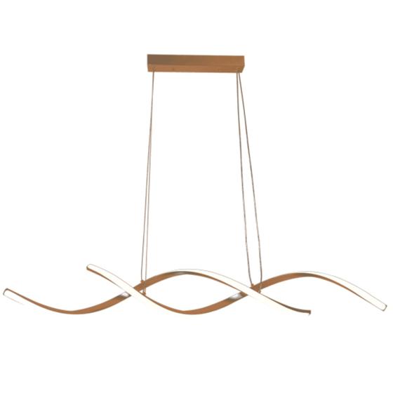 Imagem de Pendente Aura LED 46W Cobre 110cm Bivolt 4000K - LUMIER
