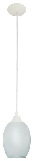 Imagem de Pendente  Branco com Barril pequena fosca Art Pop