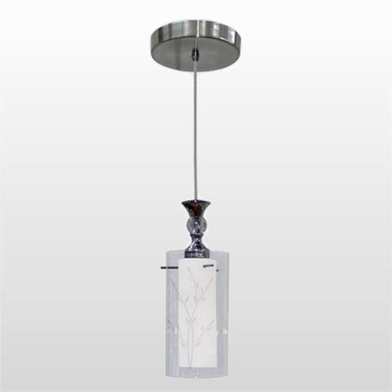 Pendente de Vidro TD 292/1 Taschibra E27 1x60W Branco - TASCHIBRA Menor preço em Pendente de Vidro TD 292/1 Taschibra E27 1x60W Branco - TASCHIBRA