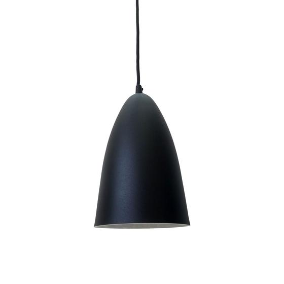 Imagem de Pendente Detroit Aluminio Preto 1E27 13x22CM PD131/PT - Kin Light