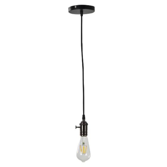 Imagem de Pendente Dusty Preto Pérola Para Lampadas E27 Nordecor