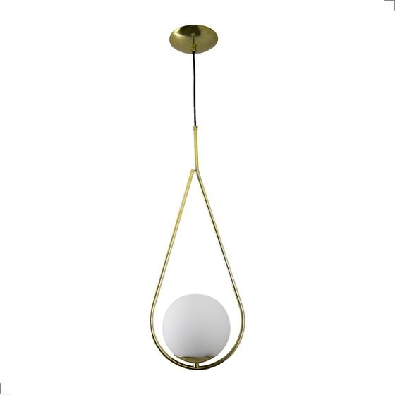 Imagem de Pendente Gota 779/1 Com Lâmpada Inclusa Bulbo A60
