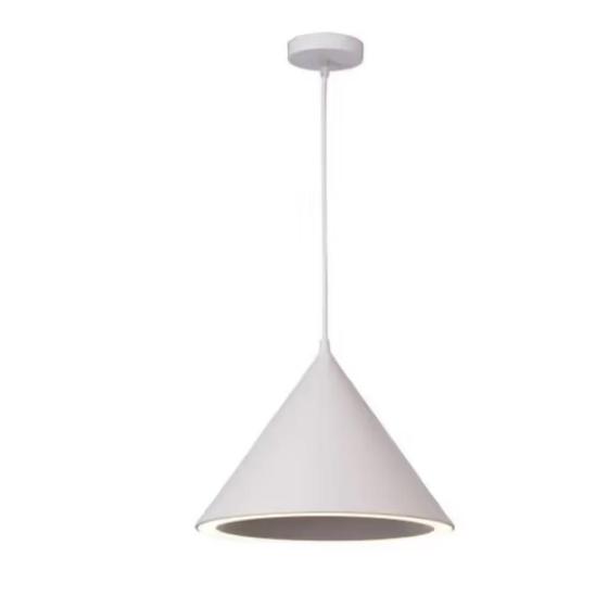 Imagem de Pendente Hat D Branco Led 20Cmx17Cm 11W 6000K - Bella