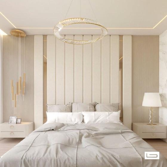 Pendente Inis Led Bella Iluminação Dourado Menor preço em Pendente Inis Led Bella Iluminação Dourado