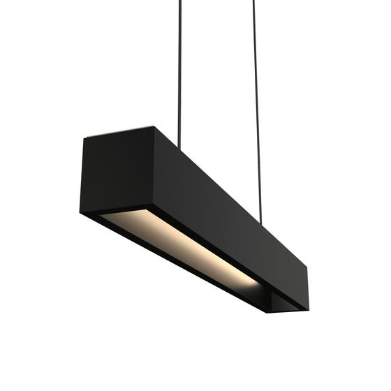 Pendente Linear De Madeira Lustre Retangular 70cm Preto Tubular T8 Para Sala Cozinha Escritorio Menor preço em Pendente Linear De Madeira Lustre Retangular 70cm Preto Tubular T8 Para Sala Cozinha Escritorio