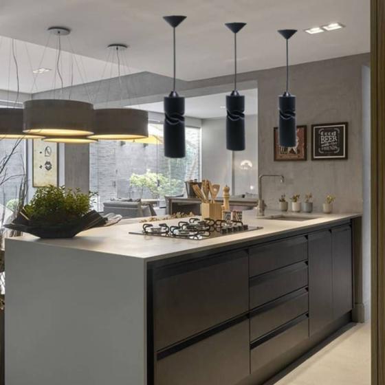 Pendente Luminária Lustre Para Balcão Sala Cozinha Americana MODERNA