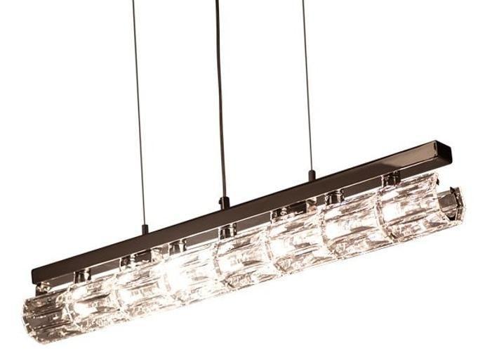 Imagem de Pendente Lustre Réia De Cristal Para Led 45 X 11 Cm