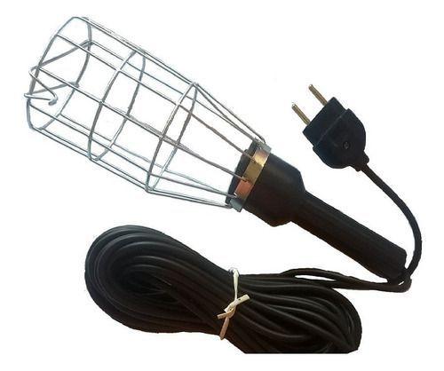Imagem de Pendente Luz 8 Mtsfio Pp- Gaiola Longa P/ Lâmpadas Diversas